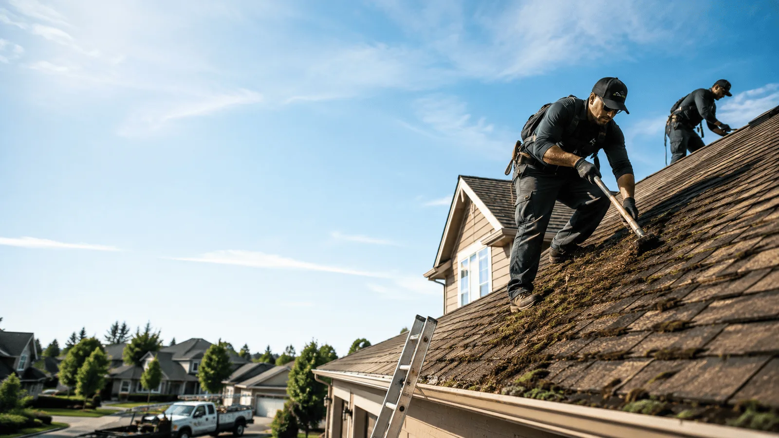 Roof Moss Removal in Elco, PA near me